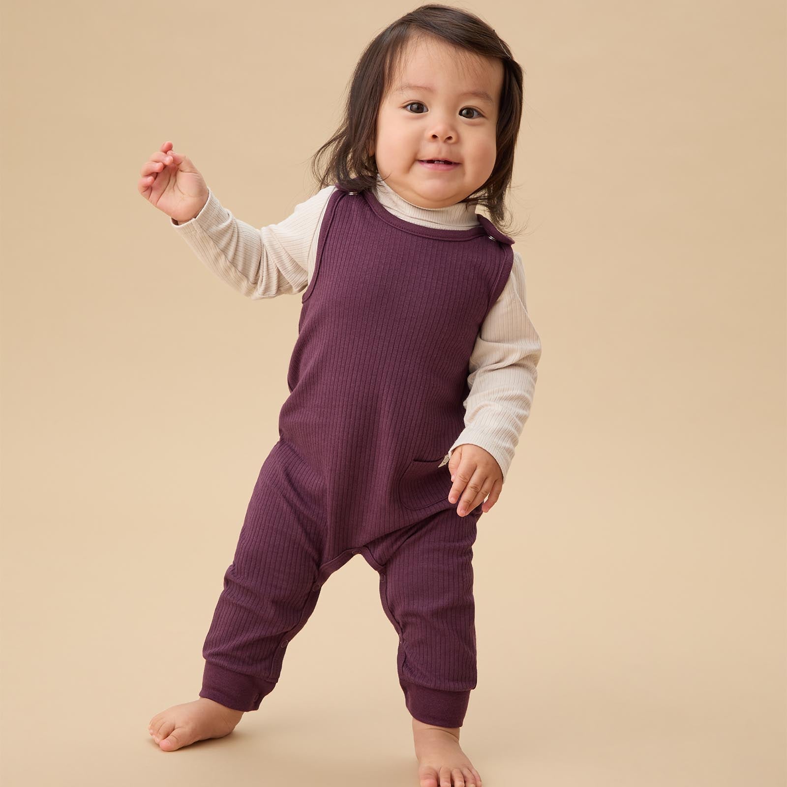 Ribbed Romper | Ribbed Collection | MORI US